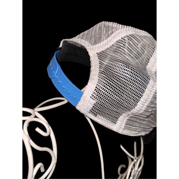 VERY NICE UNISEX PREOWNED PATAGONIA GREY BUFFALO TRUCKER HAT ADJUSTABLE Mountain - Picture 5 of 8